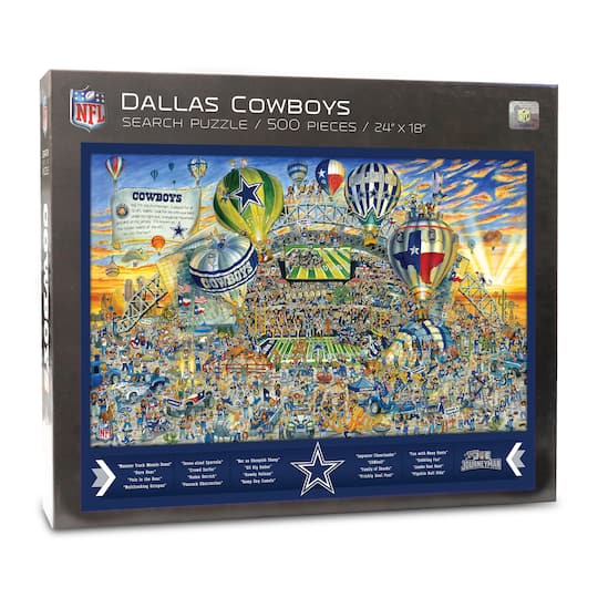 Joe Journeyman NFL 500 Piece Jigsaw Puzzle By Youthefan in Dallas Cowboys | 18" x 24" | Michaels®